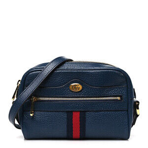Gucci Textured Calfskin Web Mini #183090G67B